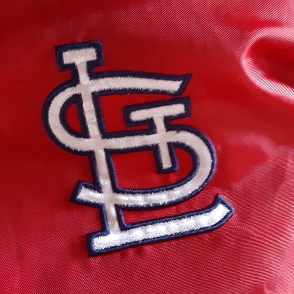 St. Louis Cardinals, MLB, Full Zip Polyester Windbreaker, Size Medium - Picture 5 of 11